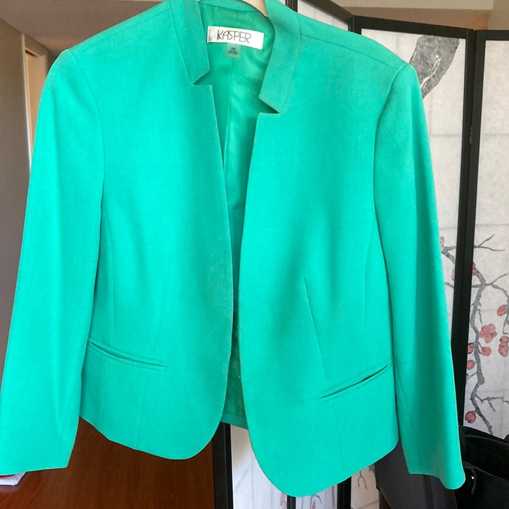 Green color jacket